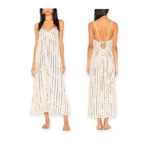 Sundress Madeline Dress in Off White & Gold Sequins, Size XS, New with‎ tag